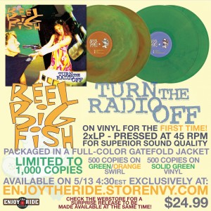 Enjoy The Ride Records Reissue Reel Big Fish's Turn The Radio Off on  Double LP